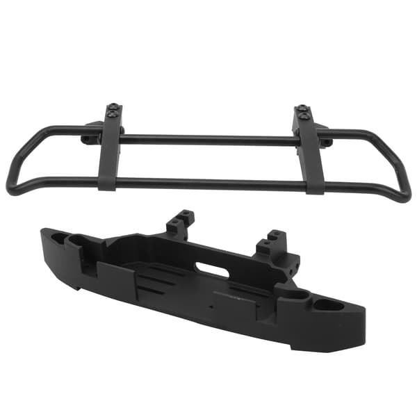 Metall Front Bumper Base RC Bildeler Passer TRX4 TRX6 1/10 RC Crawler Svart