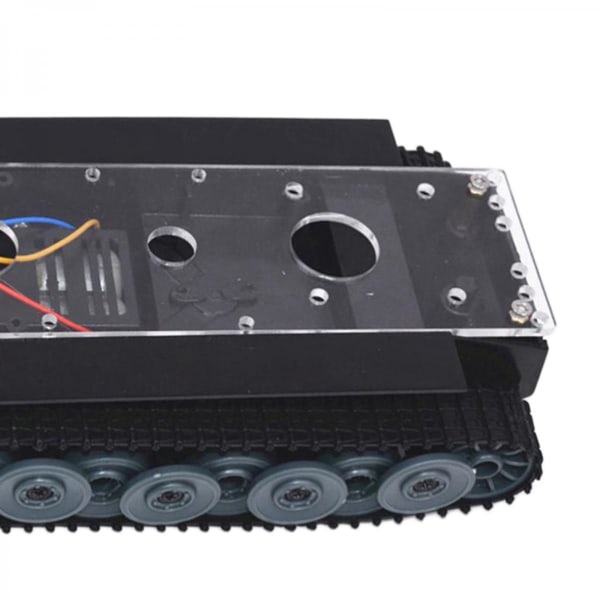 Professionell akryl SN8300 Smart Robot Tank Chassis Kit, Crawler Track, DIY Educational Electronic Robotics Platform Chassis