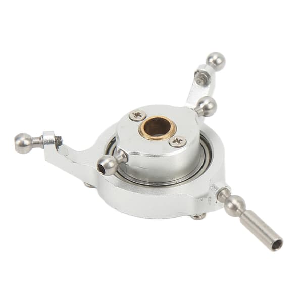 Til FW200 Swashplate Sæt Aluminiumlegering Krydsplade til Fly Wing FW200 RC Helikopter Sølv