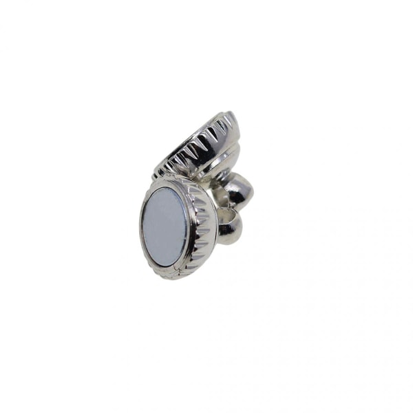 10 Set 8mm Graverade Magnetlås i Mässing Kopplingsset