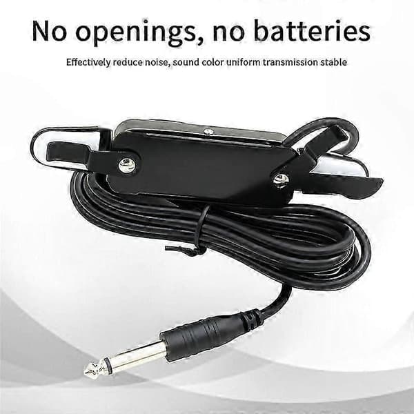 P-102 Akustisk Guitar Lydhul Pickup, 12-Huls Magnetisk Transducer