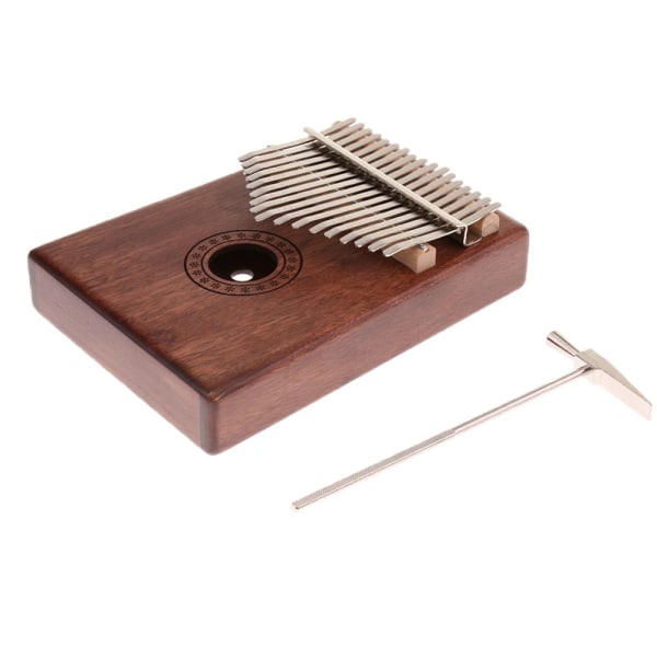 17 Tummar Kalimba Piano Tangenter
