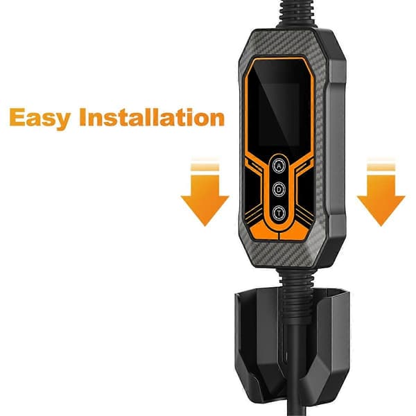 EV Charger Holder High Strength Hook Easy Installation Fixed Wall Mount for Portable EV Charger 7KW 11KW