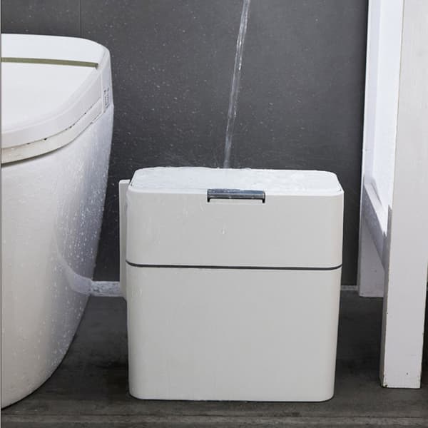 [RM]Bathroom trash can automatic packaging garbage container household trash can
