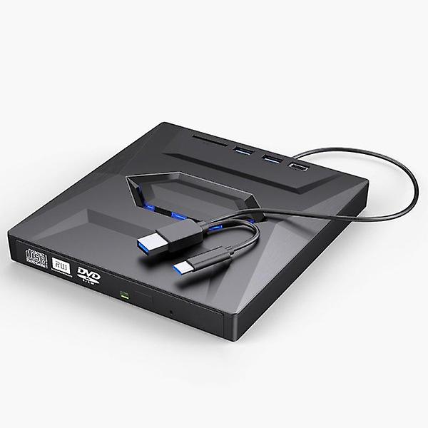 USB 3.0 Type C Extern CD DVD RW Optisk Enhet DVD-brännare DVD-skrivare Super Drive