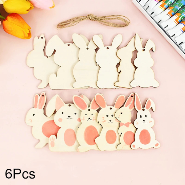 Dubbelspetsiga Twin Markers Set Konstnärsskissmarkörer Bunny-6p