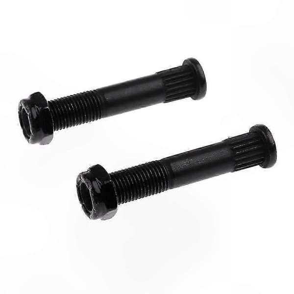 2-pakning 52 mm rundhode Kingpin med muttere for longboard og skateboard reservedeler