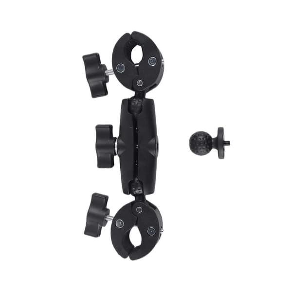 2X til Insta360 X2 X3 X4 X5 Motorcykel Cykelmontering Selfie Stick Monopod Styrholder til GoPro Max Hero 11 Tilbehør Black