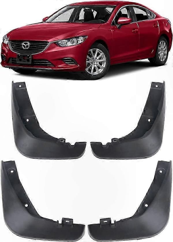 Komplet sæt stænklapper og stænkskærme til 2013-2024 Mazda 6 / Atenza Sedan modeller
