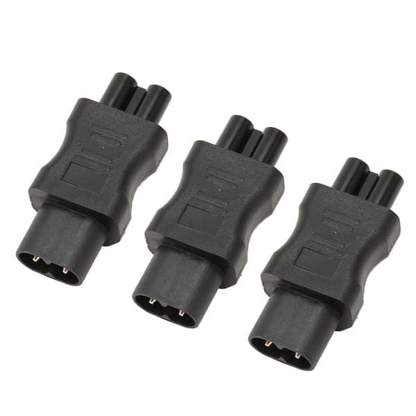 [RM]3st IEC320 C8 til IEC320 C5 strømadapter IEC320 han C8 til hun C5 strømstik Adapter til PDU-chassis UPS-stik