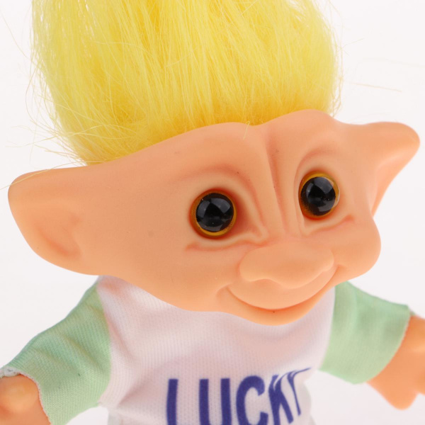 Tricky Dolls Lucky Troll Mini Actionfigurer Leksak Tårtdekorationer #3