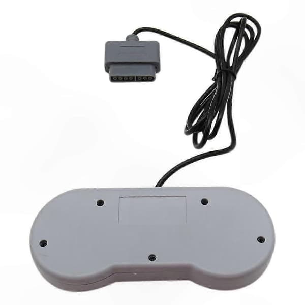 2-pak kablede controllere til klassisk spillekonsol, 1,8 m kabel til 2-spiller gameplay på SNES-system
