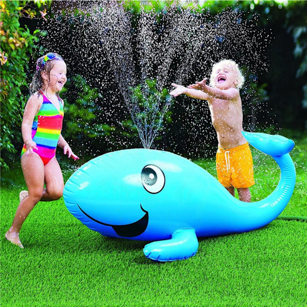 Söt Uppblåsbar Spray Delfin Leksak Cool Vatten Pool Party Leksaker Barn Presenter
