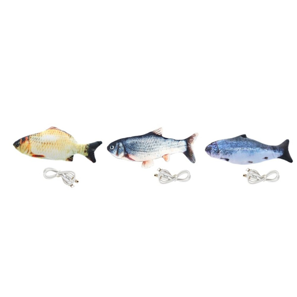 3x Kitty Fisk Interaktiva Leksaker Katt Spark Leksaker Träningsleksaker För Husdjurs Katt Tillbehör