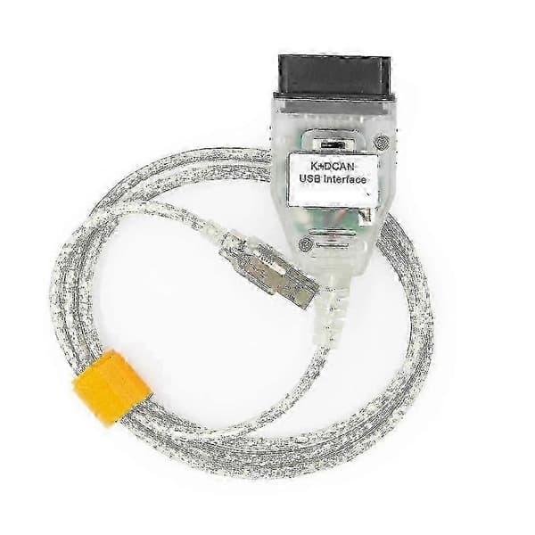 BMW INPA K+CAN K+DCAN FTDI FT232RL USB Diagnostisk Værktøj OBD2 Scanner white