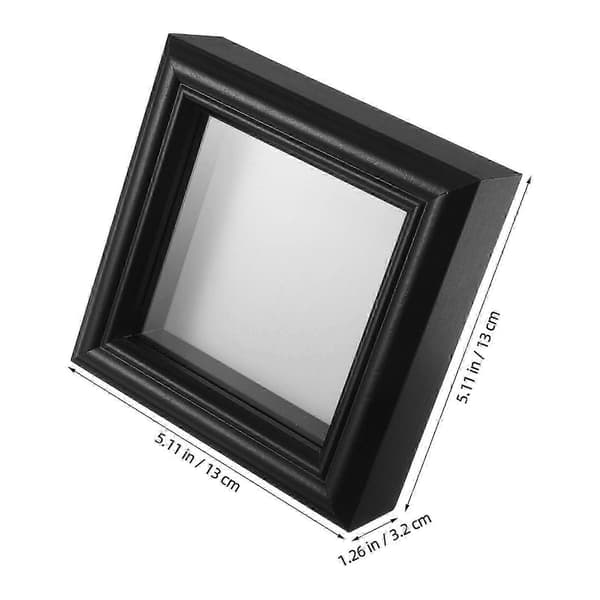 [RM]Fjärilsdisplayram för dekoration Transparent provdisplayram Svart