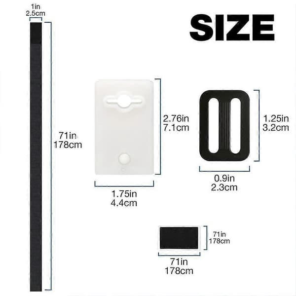 Universal Pool Cover Roller Attachment Solar Blanket Clip Punching Design Strapping Belt Kit Tilbehør Jord Svømning