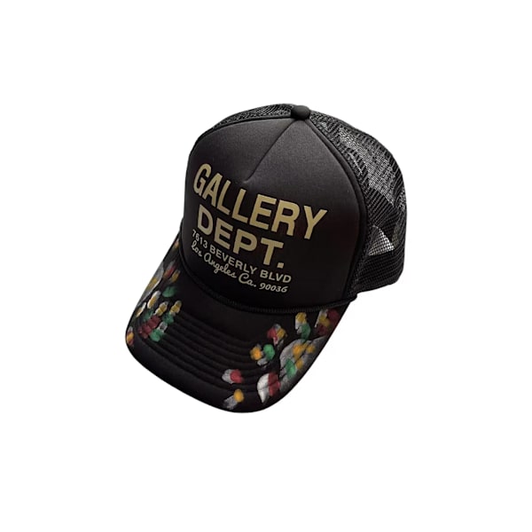 GALLERY DEPT Graffiti Letter Baseballkeps Black A