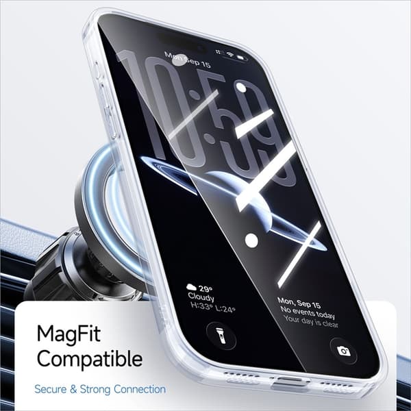 Mobiilikuori iPhone 17 Pro MagSafe TPU Akryyli - Sininen Blå 62