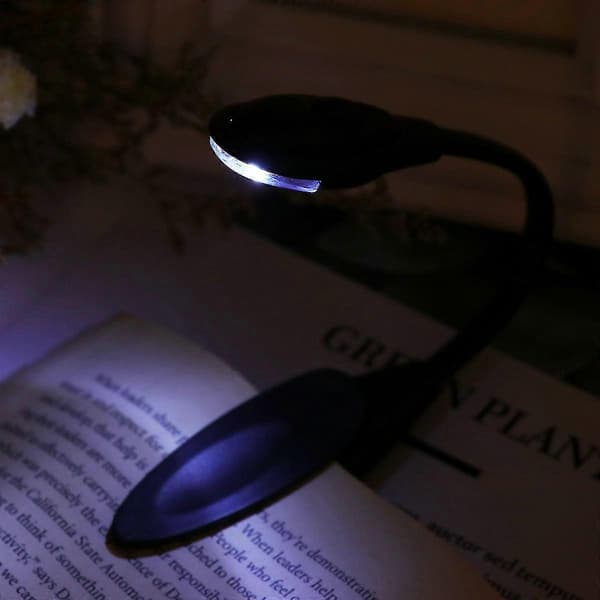 [RM]Boglampe Bærbar LED Clip Læselampe til læsning
