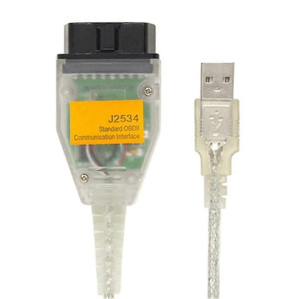 Hds J2534 USB-kabel til Honda Obd2 Mini Vci Interface J2534 Diagnostisk kabel til Toyota Lexus Scion Tis Techstream