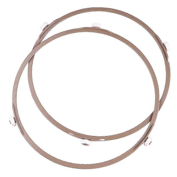 2st Mikrovågsugn Glas Roterande Tallrik Stöd Hjul Ring Roterande Hållare