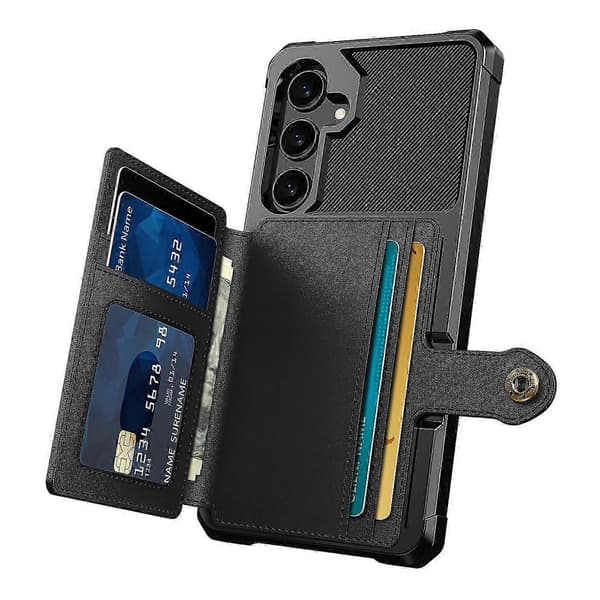 ZM03 För Samsung A55 5G Fodral Plånbok Magnetisk Bilhållare Telefonfodral Multicolor Style A