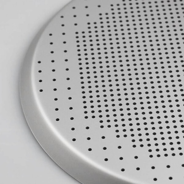 30 cm Anodiserad Aluminiumlegering Pizza Bakplåt Non-Stick Liner Hål