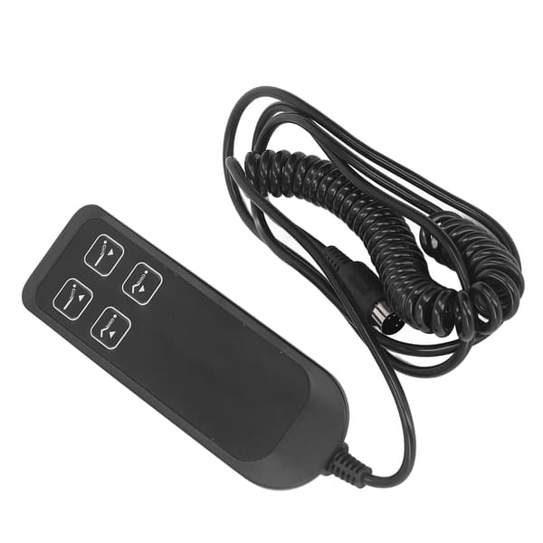 [RM]Black Electric Power Recliner Switch 4 Button 5 Pin Simple Operation Sofa Controller for Home Office