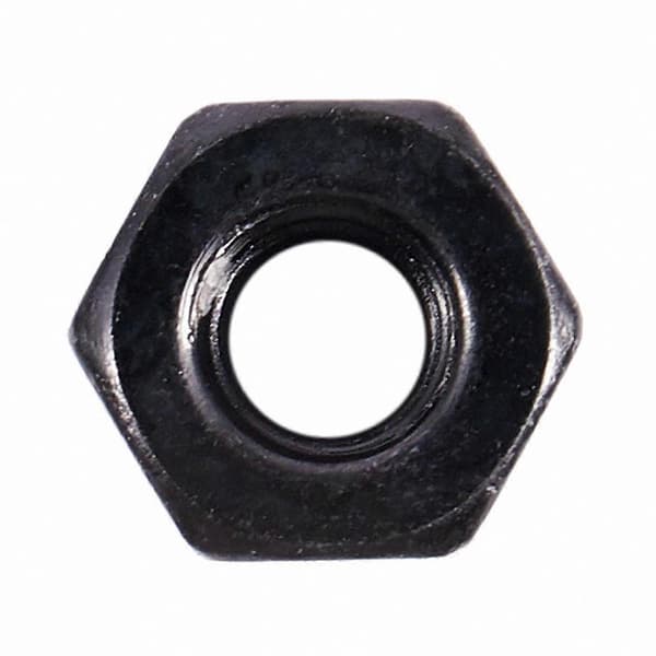 M2.5 nailonilukkomutterit, kuusio, musta sinkitty, 50 kpl Black