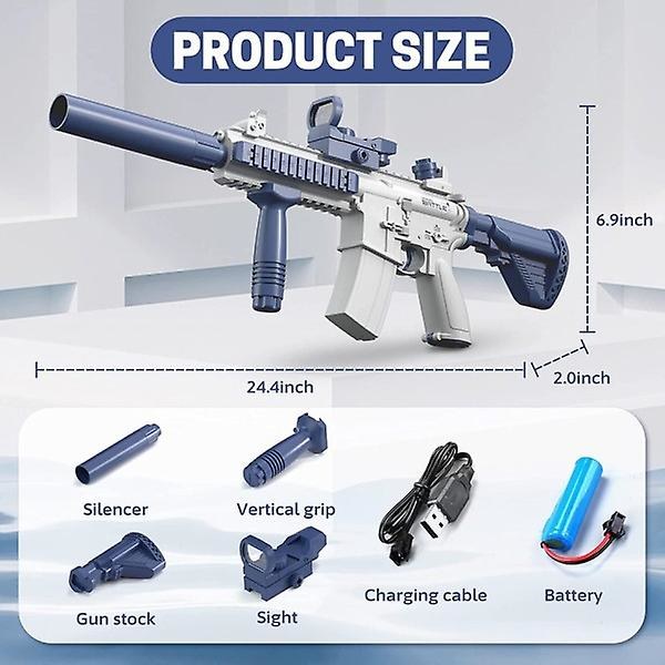 Vattenpistol Elektrisk Automatisk Airsoft Pistol Vattenpistoler Glock Pool Strandfest