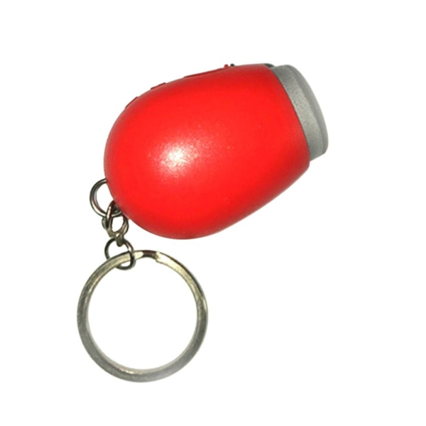Röd lcdprojektions mini-klocka