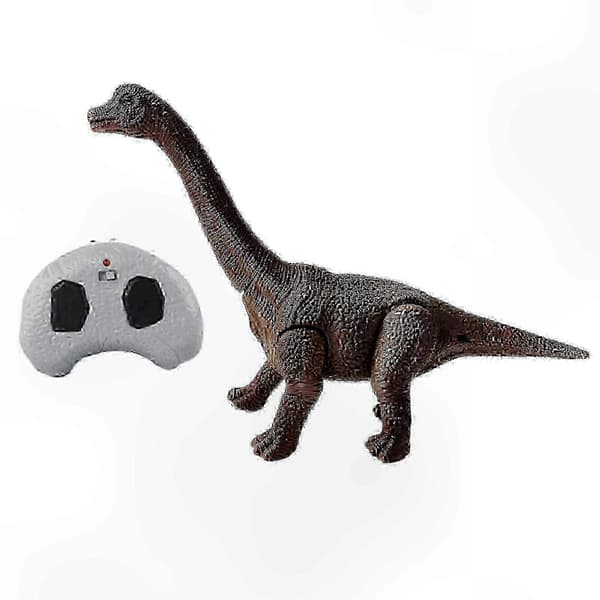 [RM]Fjernstyret Gående Robot Dinosaur Legetøj med Realistiske Simulationsfunktioner - Perfekt Gave til Børn Brachiosaurus