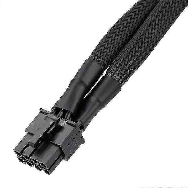 8-bens han til dobbelt 6-bens hun kabeladapter dobbelt 6-bens til 8-bens GPU-kabel 20 cm [MI]