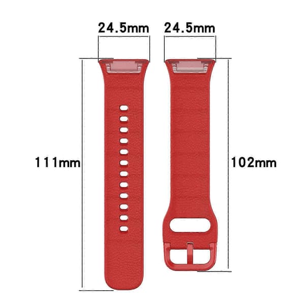 Til OPPO Watch Free NFC Version Sport Silikone Urrem [MI] Light Pink