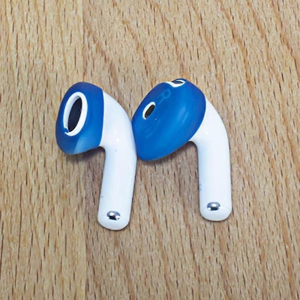 5 par øreproppbeskyttere, komfortable for Air Pods 4, støydempende