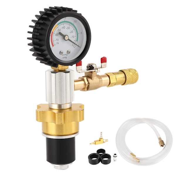 [RM]Car Coolant Refill and Purge Kit with Quick Coupler, for Draining Leaks, Testing Vacuum and Cooling Systems