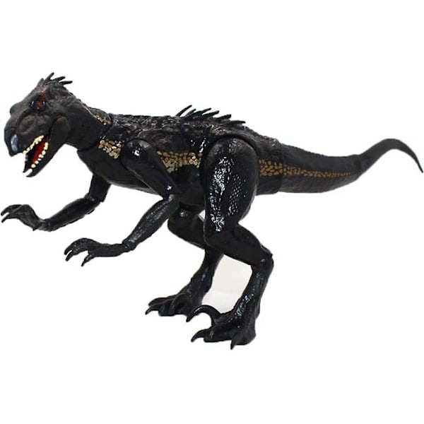 Jurassic World Super Colossal Velociraptor Svart Med Realistisk Färg