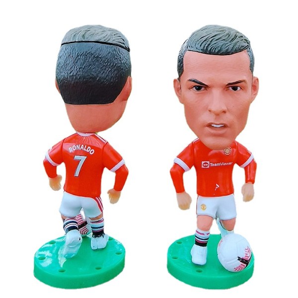 Utsökt souvenirmodell av fotbollsklubb Portuguese Ronaldo