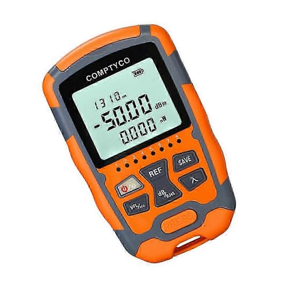 4-i-1 COMPTYCO AUA-M70 Mini Optisk Effektmåler og Feillokalisator, Fiber Tester 10Mw -70DBm