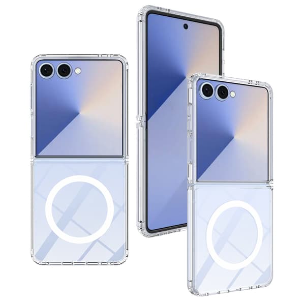 Samsung Galaxy Z Flip 7 Case MagSafe Hybrid Transparent[RM] 47