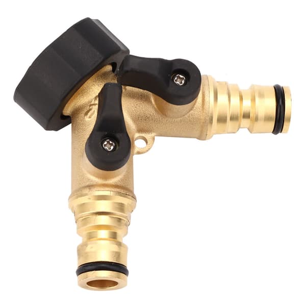 [RM]G1 FNPT DN25 Copper Garden Hose Connector Faucet Splitter Tool Accessory 0.3