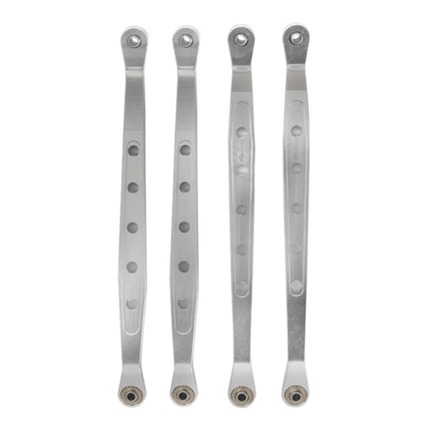 Nedre länkarm i aluminiumlegering för 1/10 Axial RC Bil Silver