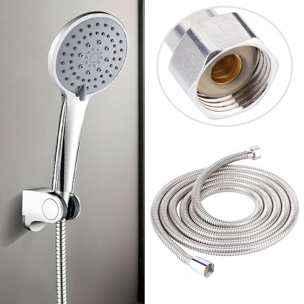 [RM]3 meter explosion-proof stainless steel shower hose, bathroom accessory replacement