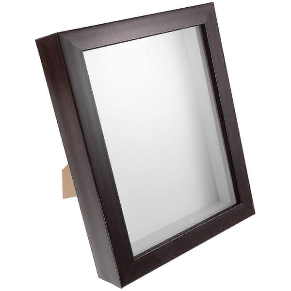 [RM]Torkad blomma skuggbox ram displayhållare för heminredning 22.2x17.8x4.4cm Enkel stil 1-pack