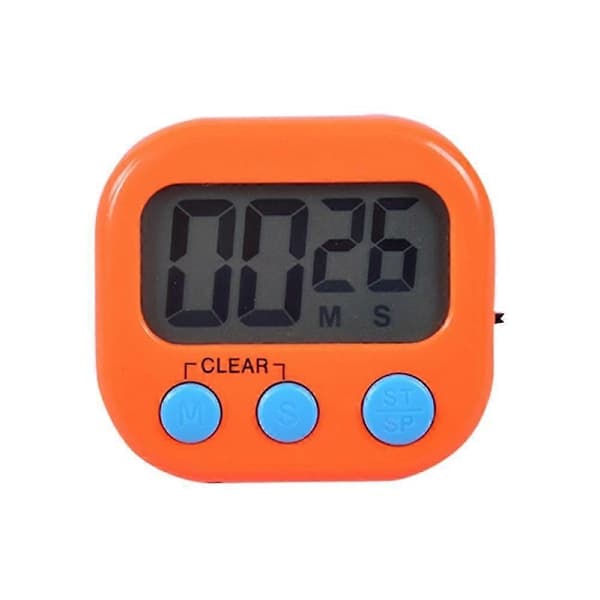 Magnetisk LCD Digital Nedtellingstimer for Hjemmekjøkken med Alarm