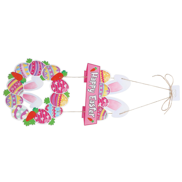 Påsk Dörrhängande Ornament Påsk Dörrskylt Påsk Dörrhänge Påsk Pappershantverk