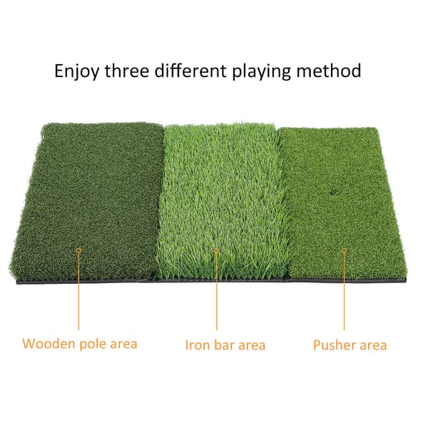 [RM]NBR-bottom PE-grass Portable Golf Training Pad Multifunctional Putting Mat Indoor Outdoor Training Accessories