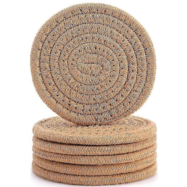 [RM]6 pcs Coasters, Stylish Handmade
