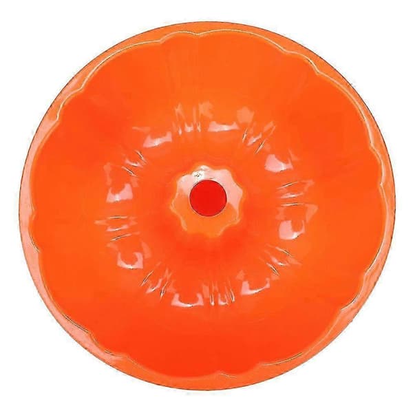 Pumpkin Shaped Silicone Cake Mold - 25cm Baking Pan in Orange for Fun Halloween Treats and Kitchen Utensils